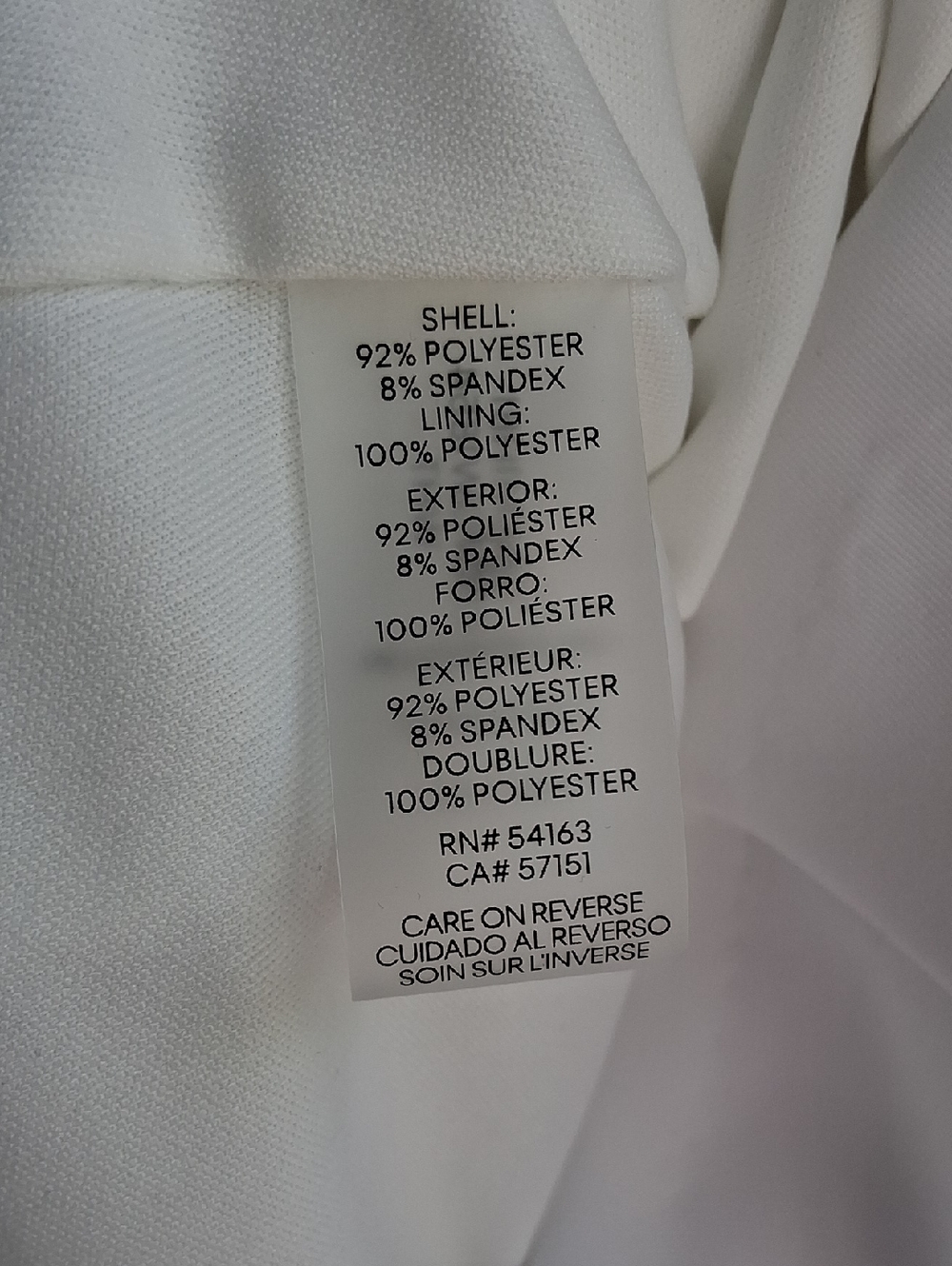 Calvin Klein White Midi Dress 10 - Picture 5 of 9